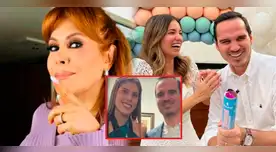 Magaly Medina da consejo a Natalia Merino tras ampay a su esposo.
