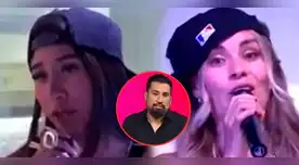 Samahara Lobatón cara a cara con Fiorella Retiz en 'La casa de Magaly'.