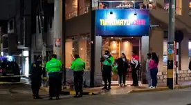 Agentes policiales hallaron tres casquillos de bala en la vía pública.