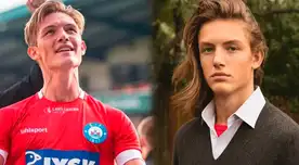 Oliver Sonne llegó a ser modelo en el pasado antes de ser futbolista.
