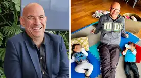 Ricardo Morán festejó al saber que sus hijos son oficialmente peruanos. Ricardo Morán festejó al saber que sus hijos son oficialmente peruanos.