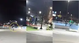 Mujer descubre infidelidad de su pareja en parque de Barranca y escena es viral en Facebook.