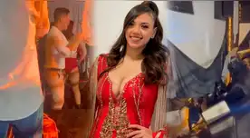 Imágenes del preciso momento del terrible accidente que sufrió Suu Rabanal.