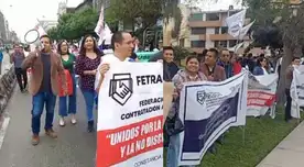 Trabajadores CAS de la Sunarp exigen trabajo digno