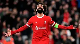 Mohamed Salah establece nuevo récord goleador con rebote en Liverpool en la UELxESPN
