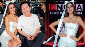 Luciana Fuster tras ganar el Miss Grand. Luciana Fuster tras ganar el Miss Grand.