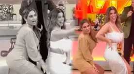 Yahaira Plasencia logró que Ethel Pozo mueva el 'totó' en 'Mi mamá cocina mejor que la tuya'