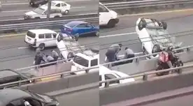 Accidente de tránsito ocurrió a la altura del Banco de la Nación luego de que auto perdiera el control. Accidente de tránsito ocurrió a la altura del Banco de la Nación luego de que auto perdiera el control.