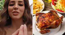 ¿Qué dijo Luciana Fuster al tener el pollo frente suyo? ¿Qué dijo Luciana Fuster al tener el pollo frente suyo?