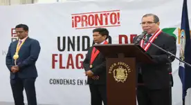 El presidente del Poder Judicial Javier Arévalo