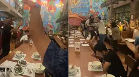 Video muestra el inesperado encuentro entre hinchas de Universitario y Alianza Lima.