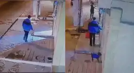 Las cámaras de seguridad de los vecinos captaron a los ladrones ingresando a la vivienda.