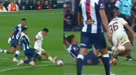 Jairo Concha y su dura falta contra Piero Quispe: jugador de la ‘U’ cayó feo al césped de Matute Jairo Concha y su dura falta contra Piero Quispe: jugador de la ‘U’ cayó feo al césped de Matute
