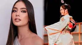 Kyara Villanella recibe elogios al lucir kimono. Kyara Villanella recibe elogios al lucir kimono.