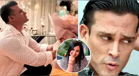 Christian Domínguez es criticado por regalar rosas de canje a su hija.