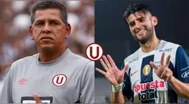'Puma' Carranza se encontró con Carlos Zambrano tras victoria de Universitario de Deportes.