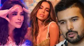 Ezio Oliva quedó impactado al ver a Anitta. Ezio Oliva quedó impactado al ver a Anitta.