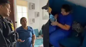 Trabajadora extanjera es grabada golpeando aniño con autismo en Surco. Trabajadora extanjera es grabada golpeando aniño con autismo en Surco.