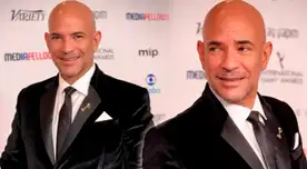 Ricardo Morán se emocionó tras lucirse en los Emmy. Ricardo Morán se emocionó tras lucirse en los Emmy.