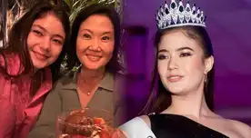 Keiko Fujimori dedica tierno mensaje a Kyara Villanella tras perder el Miss Teen Universe.