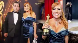 Magaly Medina deja fuerte mensaje tras ganar premio internacional a 'mejor conductora de TV'.