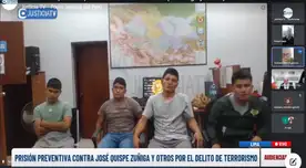 Dictan prisión para los hijos de dos líderes de Sendero Luminoso