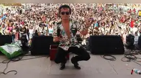Es el cantante de moda en la cumbia.