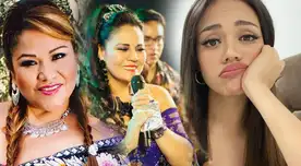 Mayra Goñi le ruega a cantantes de folklore peruanas cantar con ellas.