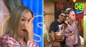 Mónica Zevallos se conmovió hasta las lágrimas. Mónica Zevallos se conmovió hasta las lágrimas.