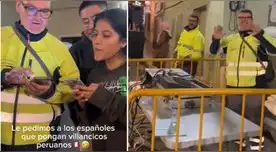 La peculiar reacción de los trabajadores ante la música navideña peruana causó sensación en la app china.