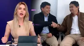 Juliana Oxenford tilda de corrupto y burro a Vladimir Cerrón.