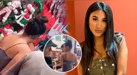 Samahara Lobatón en Mesa Redonda comprando por Navidad.