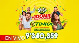 El pozo millonario de la Tinka se sorteó este domingo 17 de diciembre a las 10:50 p.m.