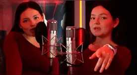 Francisca Arronson canta como María Becerra. Francisca Arronson canta como María Becerra.