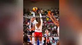 Fue  encuentro  que tuvo muy buenos momentos yq ue hizo vibrar las tribunas del Polideportivo.