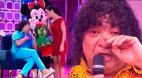 Carlos Vílchez recibe especial sorpresa por su cumpleaños EN VIVO y María Pía Copello lo conmueve