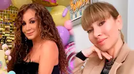 Janet Barboza y Belén Estévez en acalorado momento en 'América Hoy'. Janet Barboza y Belén Estévez en acalorado momento en 'América Hoy'.