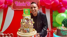 Edwin Sierra celebró cumpleaños y primer lugar de sintonía con Qumbias y risas.