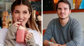 Natalia Merino y Sebastián Guerrero fueron captados viajando a Estados Unidos juntos.