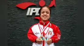 GIiuliana Poveda orgullo de todo el  pueblo peruano.