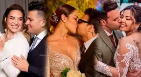 Artistas peruanos se casaron este 2023 y algunas bodas fueron de lujo.