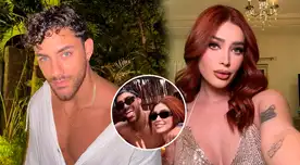 Austin Palao y Brenda Zambrano inician el 2024 juntos en Tulum.