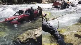 Familia cae a abismo de 50 metros y desaparece en río de Oxapampa. Familia cae a abismo de 50 metros y desaparece en río de Oxapampa.