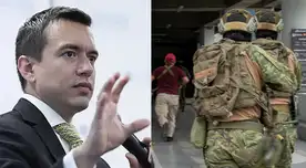 El presidente de Ecuador, Daniel Noboa, envió un comunicado en redes sociales.