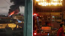 Se viene reportando un incendio en Mesa Redonda en el Centro de Lima.
