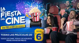 Conoce los cines en donde podrás disfrutar esta súper promoción de S/ 6. Conoce los cines en donde podrás disfrutar esta súper promoción de S/ 6.