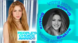 Shakira tiene fuerte competencia en los People's Choice Awards. Shakira tiene fuerte competencia en los People's Choice Awards.