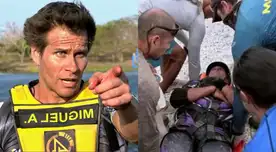 Miguel Arce sufrió terrible caída en el reality mexicano ‘Reto 4 elementos’. Miguel Arce sufrió terrible caída en el reality mexicano ‘Reto 4 elementos’.