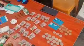 Esto fue lo que se incautó en el operativo que tuvo lugar en Las Malvinas.