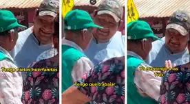 Su motor y motivo: Adulto mayor trabaja para mantener a sus nietas tras perder a su hijo y nuera